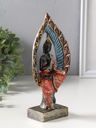 Фигура полистоун «Будда в ярком одеянии в капле», 4.6×10×20.7 см - фото 809554038