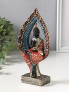 Фигура полистоун «Будда в ярком одеянии в капле», 4.6×10×20.7 см - фото 809554040