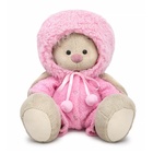 Мягкая игрушка «Зайка Ми в меховой шапке и комбинезоне», 18 см - Фото 1