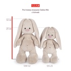 Мягкая игрушка «Зайка Ми в меховой шапке и комбинезоне», 18 см - Фото 6