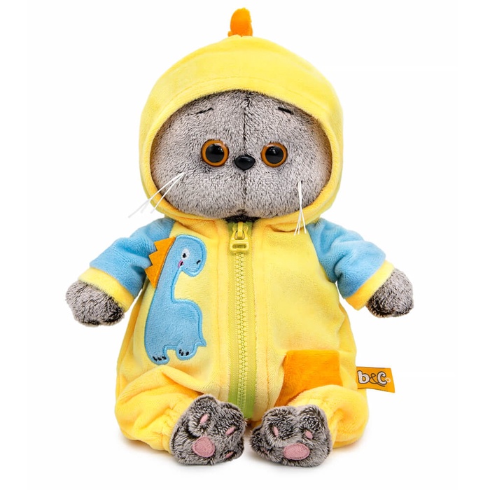 Мягкая игрушка «Кот Басик baby в кигуруми Дракончик», 20 см - Фото 1