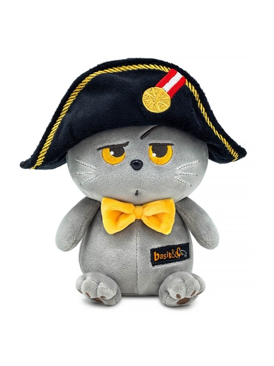 Мягкая игрушка «Кот Басик. Наполеон», 16 см