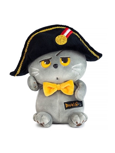Мягкая игрушка «Кот Басик. Наполеон», 16 см