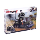 УЦЕНКА Конструктор Армия ВОВ «Боевой грузовик», 243 детали - Фото 4