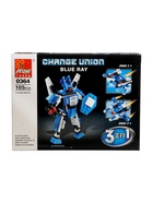 УЦЕНКА Конструктор "Робот", 3 варианта сборки, 106 деталей МИКС - Фото 12