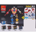 УЦЕНКА Конструктор "Робот", 3 варианта сборки, 106 деталей МИКС - Фото 3