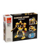 УЦЕНКА Конструктор "Робот", 3 варианта сборки, 106 деталей МИКС - Фото 7