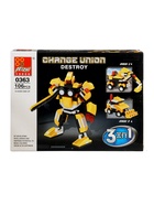 УЦЕНКА Конструктор "Робот", 3 варианта сборки, 106 деталей МИКС - Фото 8