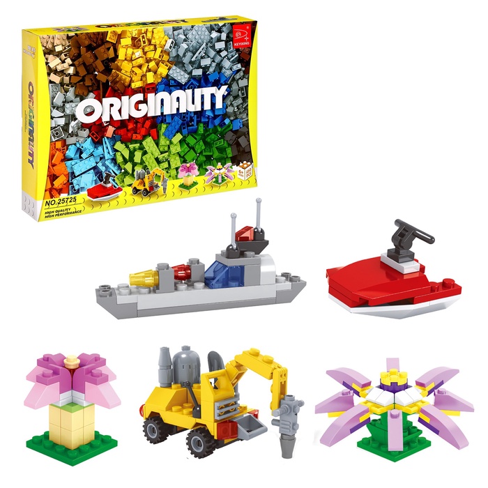 УЦЕНКА Конструктор "Набор для творчества", 450 деталей - Фото 1