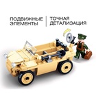 УЦЕНКА Конструктор Армия "Офицерский джип", 103 детали - Фото 3