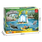 УЦЕНКА Конструктор Джунгли «Водопад с крокодилами», 134 детали - Фото 3