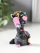 Фигура «Жена кота Романтика говорит по телефону», 8.7×4.4×4.4 см  (артикул 10988402)  большой выбор товаров оптом и в розницу по низким ценам с доставкой