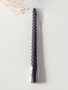 Свеча витая 25 см, 57 г, 5 ч, чёрный - Фото 2