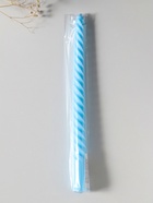 Свеча витая 25 см, 57 г, 5 ч, пастельно-голубой - Фото 2