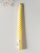 Свеча витая 25 см, 57 г, 5 ч, пастельно-жёлтый  (артикул 10996975)  большой выбор товаров оптом и в розницу по низким ценам с доставкой