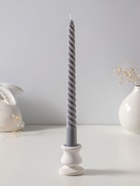 Свеча витая 25 см, 57 г, 5 ч, серый  (артикул 10996978)  большой выбор товаров оптом и в розницу по низким ценам с доставкой