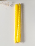 Набор свечей витых 25 см, 2 шт., 57 г, 5 ч, жёлтый  (артикул 10996982)  большой выбор товаров оптом и в розницу по низким ценам с доставкой