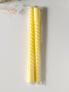 Набор свечей витых 25 см, 2 шт., 57 г, 5 ч, пастельно-жёлтый  (артикул 10996986)  большой выбор товаров оптом и в розницу по низким ценам с доставкой