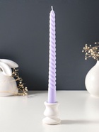 Набор свечей витых 25 см, 2 шт., 57 г, 5 ч, лаванда - Фото 3