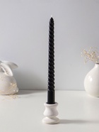 Набор свечей витых 25 см, 2 шт., 57 г, 5 ч, чёрный - Фото 3