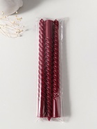 Набор свечей витых 25 см, 3 шт., 57 г, 5 ч, бордовый  (артикул 10996995)  большой выбор товаров оптом и в розницу по низким ценам с доставкой