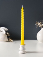 Набор свечей витых 25 см, 3 шт., 57 г, 5 ч, жёлтый - Фото 3