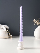 Набор свечей витых 25 см, 3 шт., 57 г, 5 ч, лаванда - Фото 3