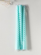 Набор свечей витых 25 см, 3 шт., 57 г, 5 ч, мятный - Фото 4