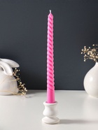 Набор свечей витых 25 см, 3 шт., 57 г, 5 ч, розовый  (артикул 10997005)  большой выбор товаров оптом и в розницу по низким ценам с доставкой