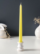 Набор свечей античных 25 см, 2 шт., 58 г, 7 ч, пастельно-жёлтый  (артикул 10997029)  большой выбор товаров оптом и в розницу по низким ценам с доставкой