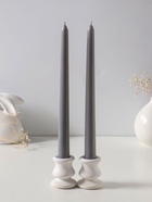 Набор свечей античных 25 см, 2 шт., 58 г, 7 ч, серый  (артикул 10997033)  большой выбор товаров оптом и в розницу по низким ценам с доставкой