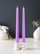 Набор свечей античных 25 см, 2 шт., 58 г, 7 ч, лаванда  (артикул 10997036)  большой выбор товаров оптом и в розницу по низким ценам с доставкой