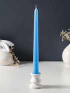 Набор свечей античных 25 см, 3 шт., 58 г, 7 ч, пастельно-голубой  (артикул 10997045)  большой выбор товаров оптом и в розницу по низким ценам с доставкой