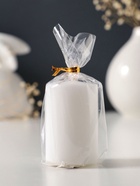 Свеча - цилиндр, 4×6 см, 59 г, 6 ч, белый - Фото 2