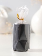 Свеча - цилиндр 4×6 см, 59 г, 6 ч, чёрный - Фото 2