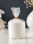 Свеча - цилиндр 6×6.5 см, белый  (артикул 10997061)  большой выбор товаров оптом и в розницу по низким ценам с доставкой