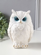 Копилка для денег «Филин Филя», 13×13×20 см, белый  (артикул 10997165)  большой выбор товаров оптом и в розницу по низким ценам с доставкой