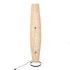УЦЕНКА Светильник напольный из ротанга «Ирван» 1×120 Вт, Е27, 28×28×150 см - Фото 1
