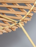 УЦЕНКА Светильник напольный из ротанга «Ирван» 1×120 Вт, Е27, 28×28×150 см - Фото 5