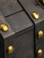 УЦЕНКА Шкатулка сундучок дерево «Лев. С заклёпками» стальная 16×15.5×22 см - Фото 6