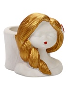 Декоративное кашпо для цветов «Русская красавица», 50 мл, 9×7×8 см, гипс  (артикул 10994566)  большой выбор товаров оптом и в розницу по низким ценам с доставкой