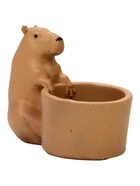 Декоративное кашпо для цветов «Капибара», 50 мл, 8×6×8 см, гипс  (артикул 10994569)  большой выбор товаров оптом и в розницу по низким ценам с доставкой