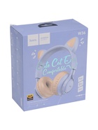 УЦЕНКА Наушники Hoco W36, проводные, накладные, микрофон, 1.2 м, синий - Фото 5