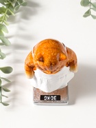 Сувенир полистоун лак "Кошка в белом сарафане стоит на весах" 7,5х7,2х12,5 см - фото 809554108