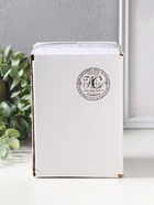 Сувенир полистоун лак "Кошка в белом сарафане стоит на весах" 7,5х7,2х12,5 см - фото 809554109