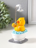 Сувенир полистоун лак "Жёлтый утёнок принимает ванну" 8,3х6,8х16 см  (артикул 10969724)  большой выбор товаров оптом и в розницу по низким ценам с доставкой