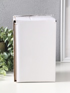 Сувенир полистоун лак "Лягуха в розовом платье наводит марафет" 8,5х8,5х14,8 см - фото 809554179