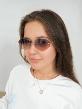 Очки солнцезащитные «OneSun. Овал», uv 400, футляр, салфетка  (артикул 10935261)  большой выбор товаров оптом и в розницу по низким ценам с доставкой