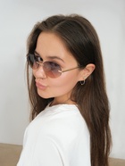 Очки солнцезащитные «OneSun. Овал», uv 400, футляр, салфетка  (артикул 10935261)  большой выбор товаров оптом и в розницу по низким ценам с доставкой