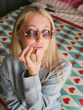 Очки солнцезащитные «OneSun. Овал», uv 400, футляр, салфетка  (артикул 10935261)  большой выбор товаров оптом и в розницу по низким ценам с доставкой